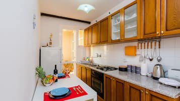 公寓 (Apartment Boca - One Bedroom Apartmen) | 私人廚房 | 雪櫃、爐具、電熱水壺、廚房用具/餐具/器皿