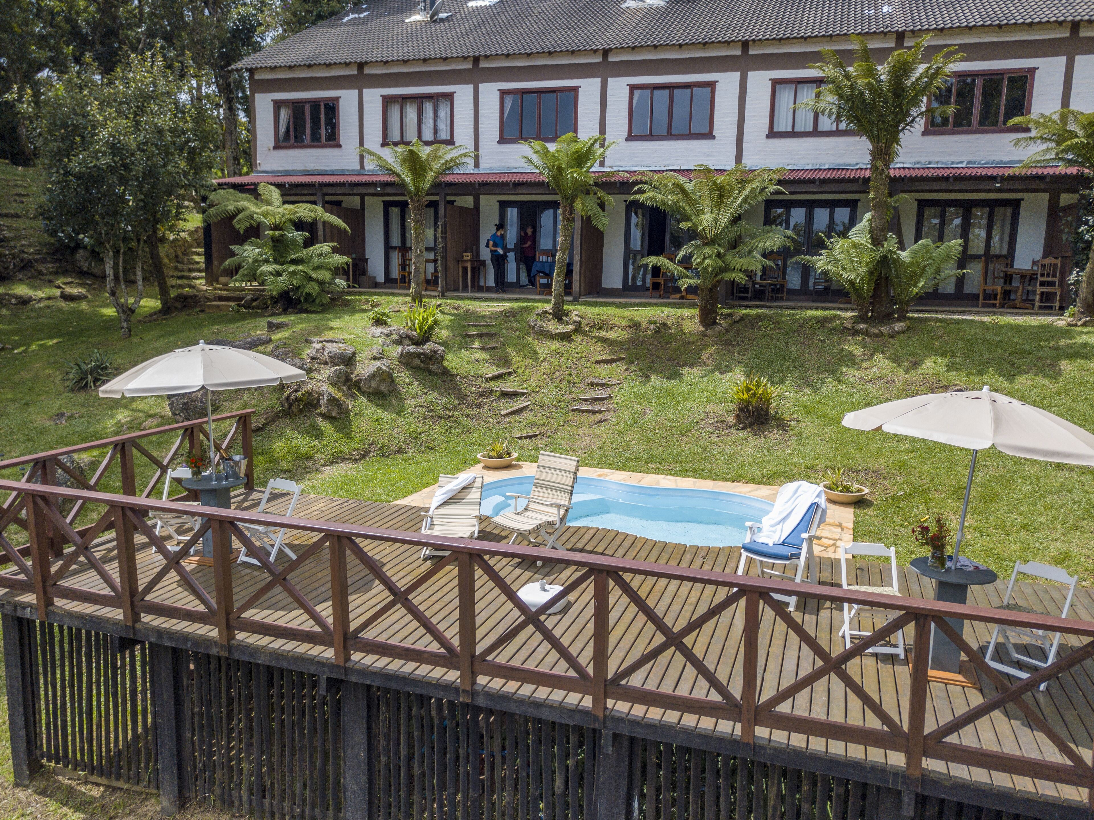 Fassade der Unterkunft