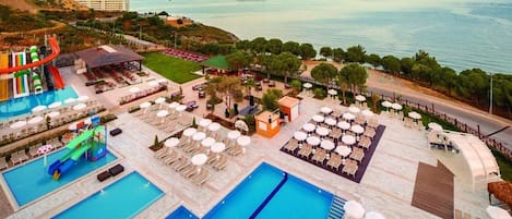 Indoor pool, outdoor pool