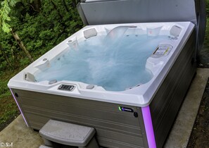 Bain à remous extérieur