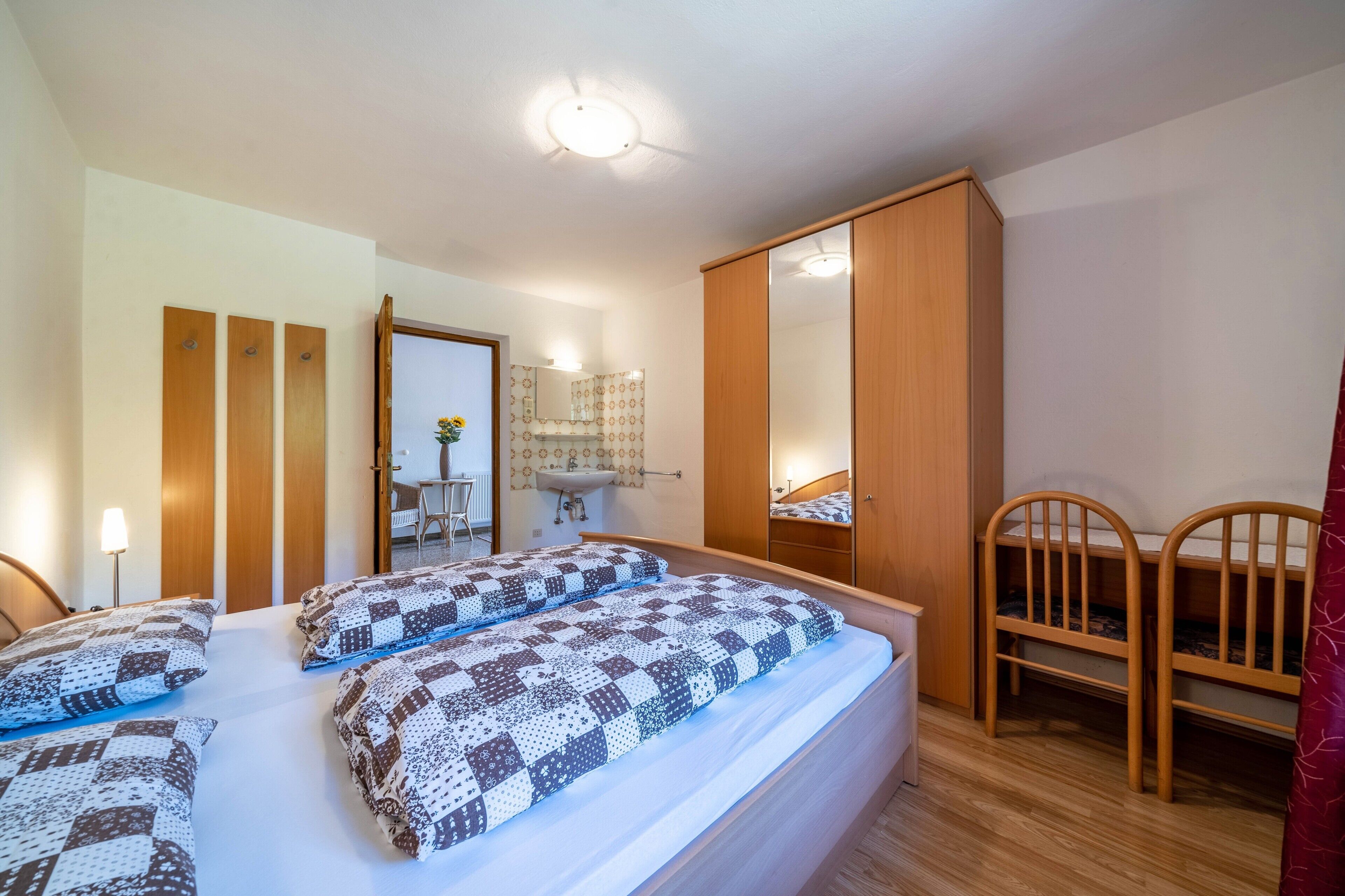 1 室のベッドルーム、ベッドシーツ