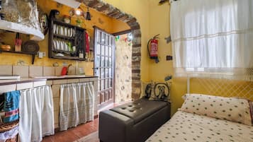1 bedroom, iron/ironing board, free WiFi, bed sheets