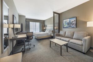 Suite, 1 King Bed, Accessible, Refrigerator & Microwave (with Sofabed)
