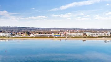 منظر من الجو على ارتفاع عالٍ