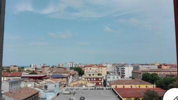 Vue depuis lâhĂ©bergement