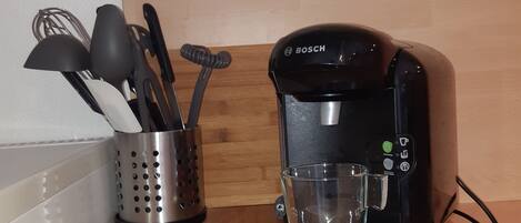Kaffe og/eller kaffemaskin