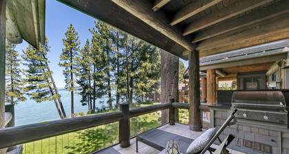 Luxury Lakefront Remodel BBQ, Hot Tub, near Heavenly | PEAK SS6
