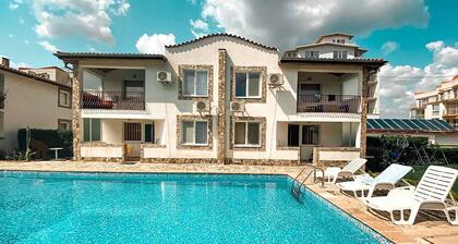 Guest houses next to the beach