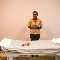Body treatments, aromatherapy, deep-tissue massages, Swedish massages