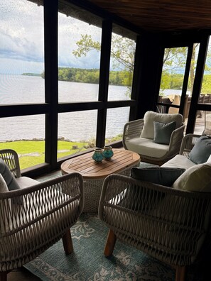 Interior - Designer Lake Champlain Retreat with Adirondack Views & Private Waterfront (Willsboro)