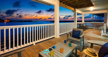 Bayfront Retreat w/ Private Boardwalk, Fishing, & Sunset Views