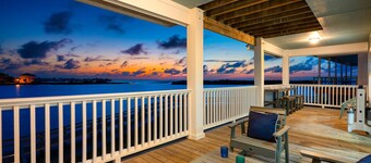 Bayfront Retreat w/ Private Boardwalk, Fishing, & Sunset Views