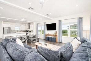Smart TV, books - Bayfront Retreat w/ Private Boardwalk, Fishing, & Sunset Views (Galveston)