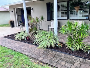 Exterior detail - 3 bedroom house with pool and 2 blocks to ocean sand (Indialantic)