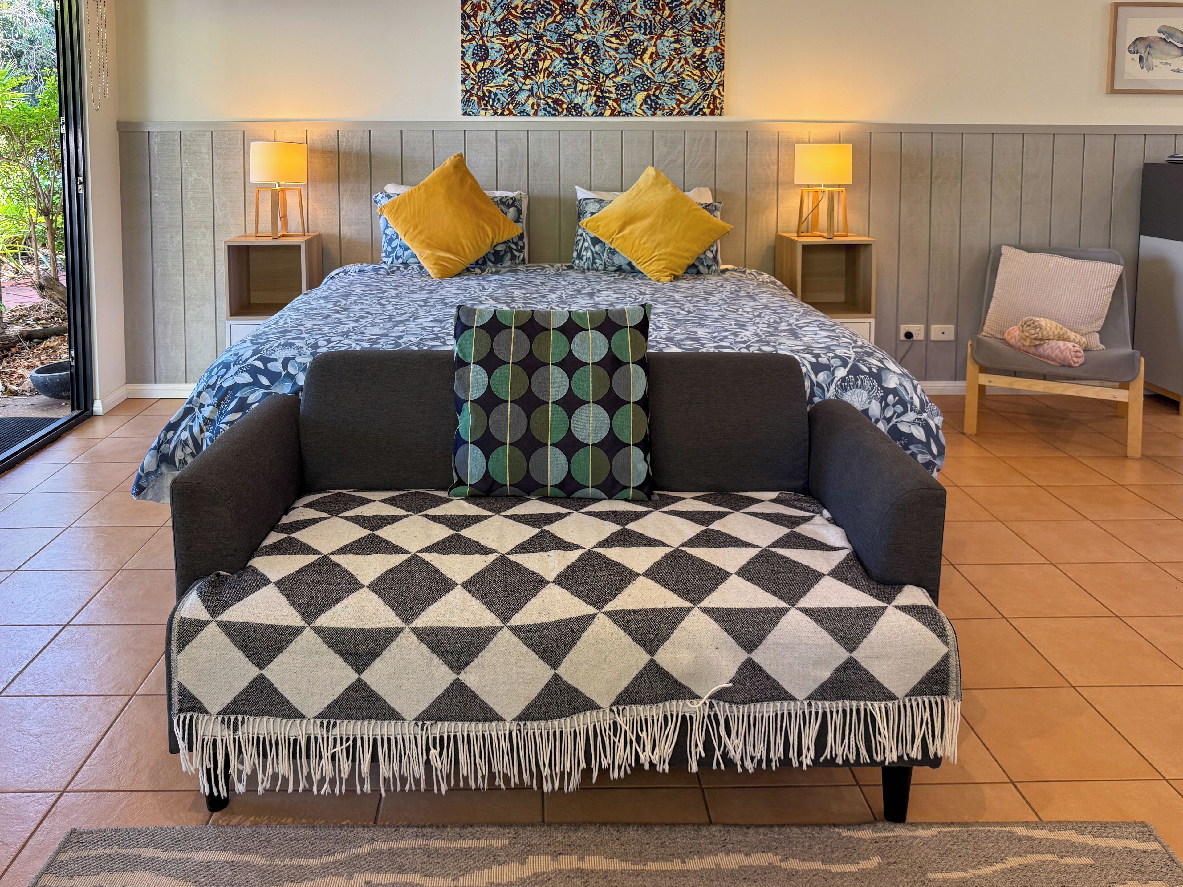 Bügeleisen/Bügelbrett, WLAN, Bettwäsche