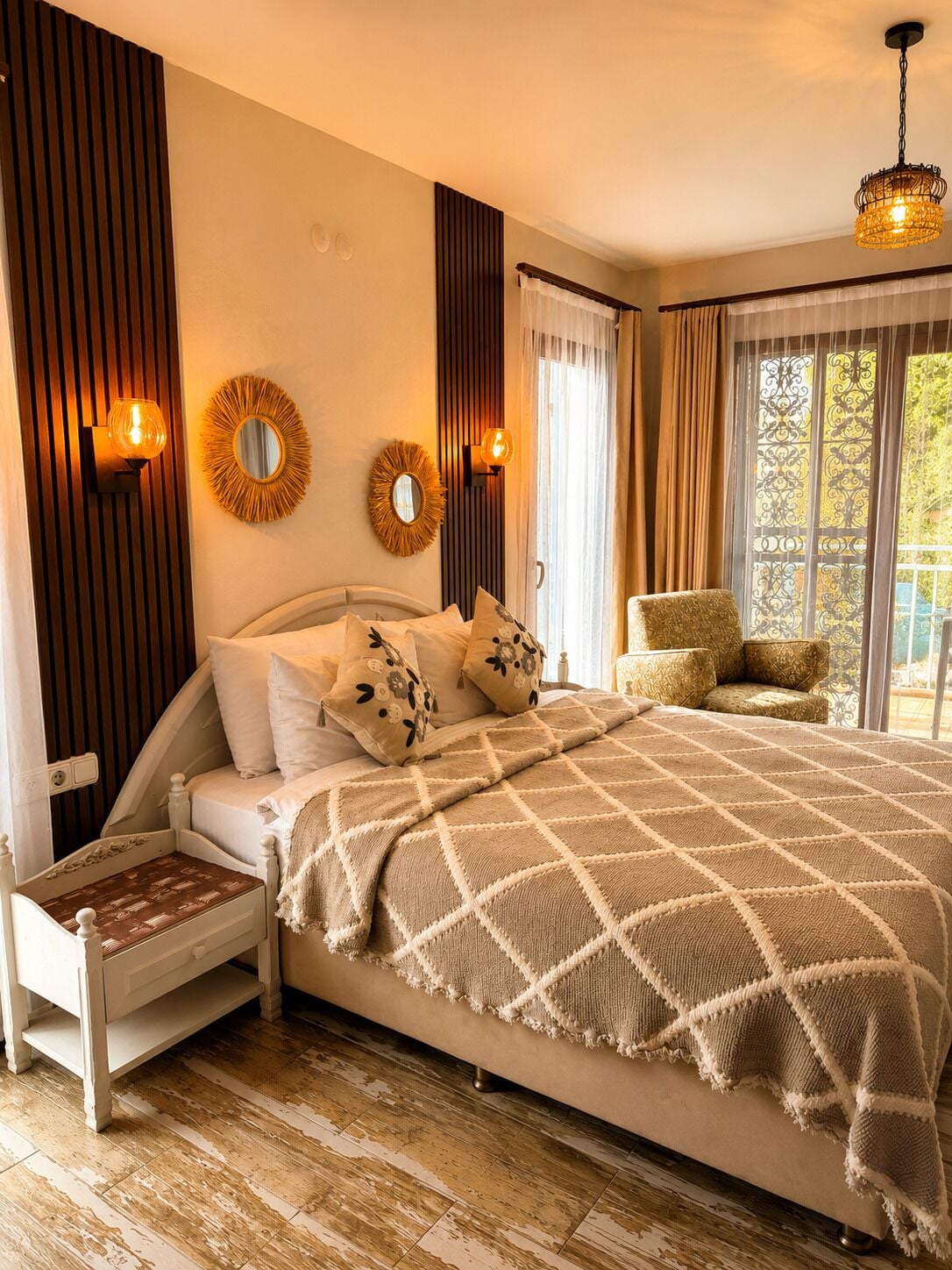 Deluxe Room, Garden View | Free WiFi, bed sheets