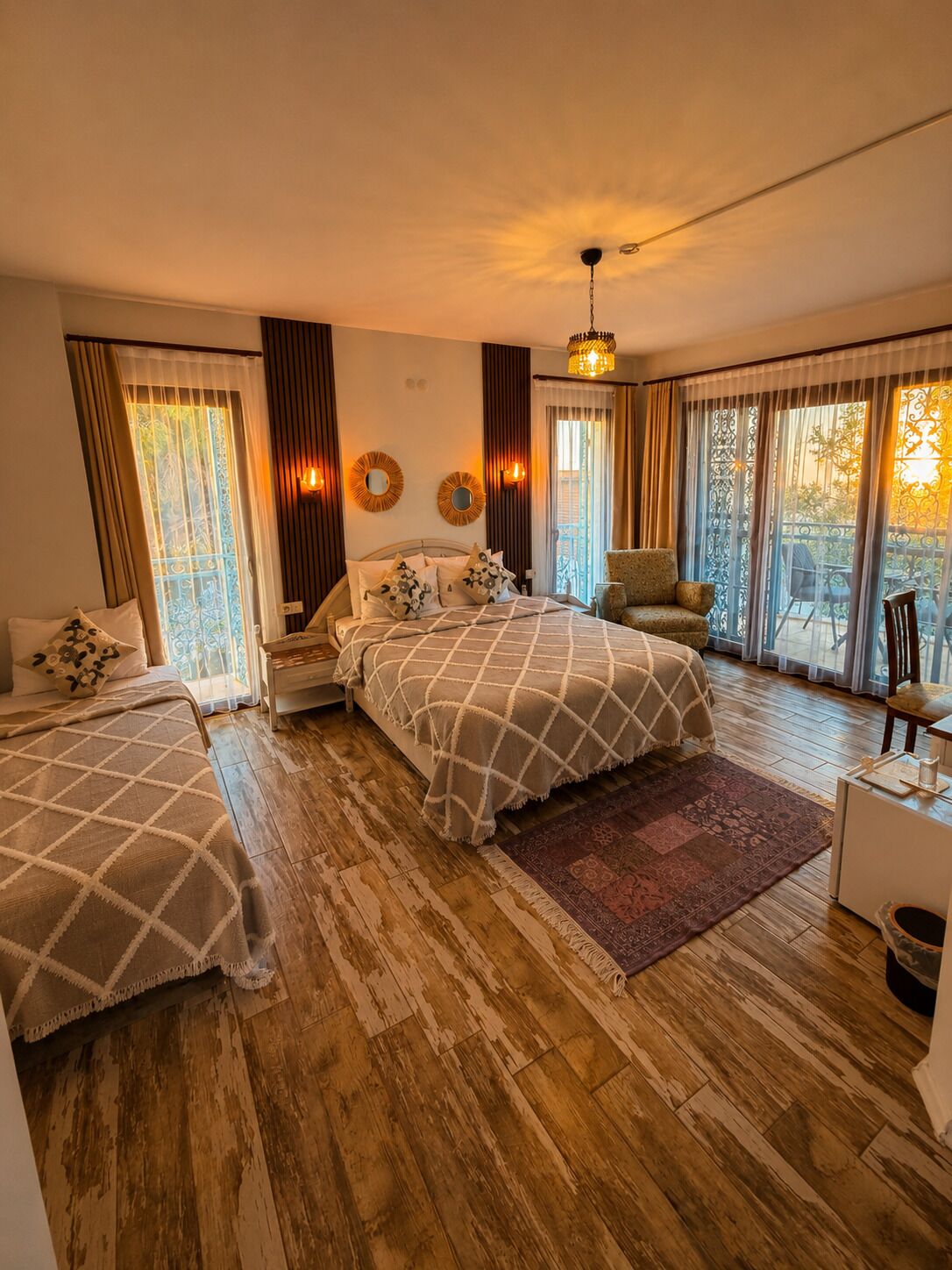 Deluxe-Zimmer, Gartenblick