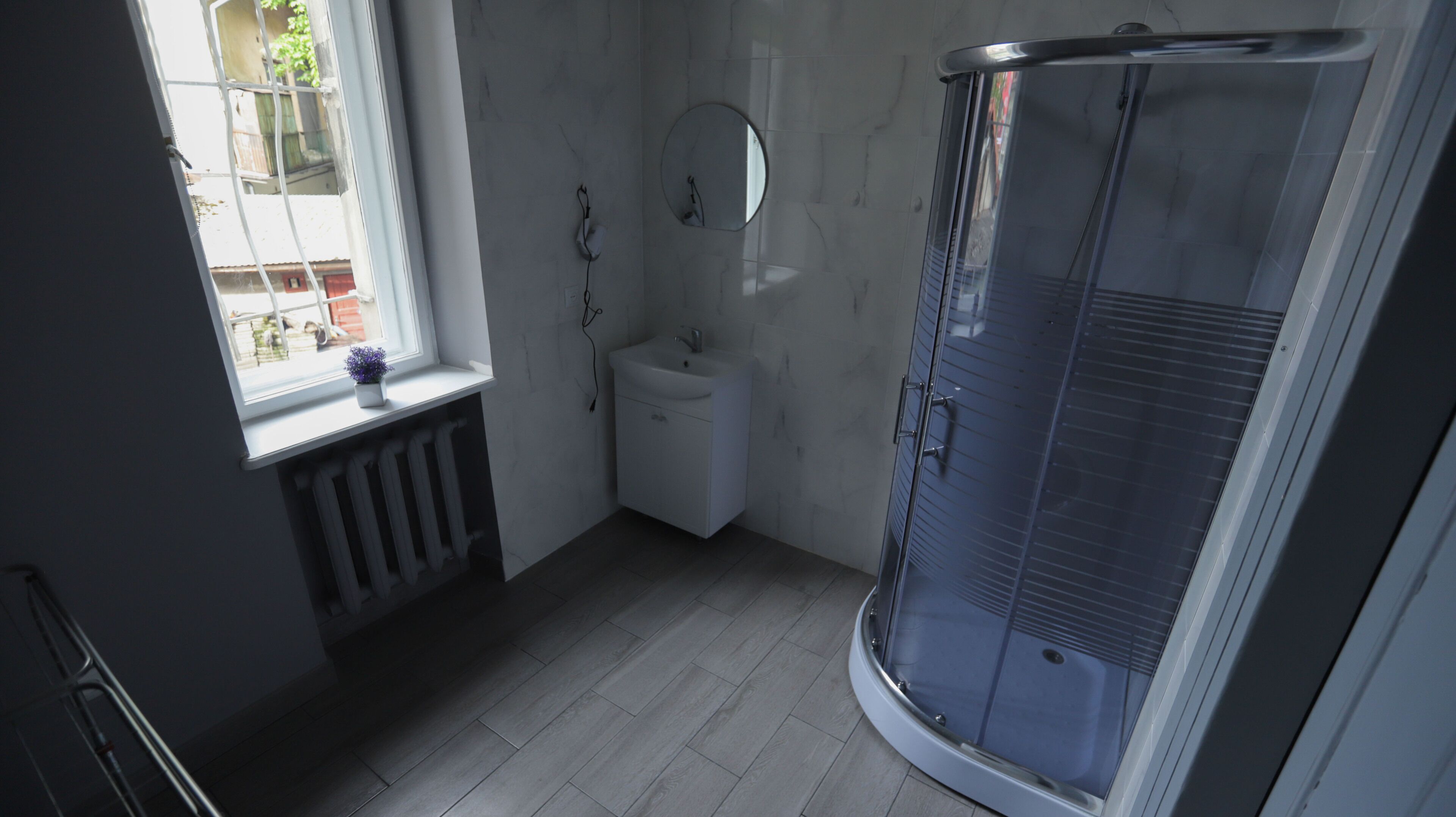 Shared bathroom
