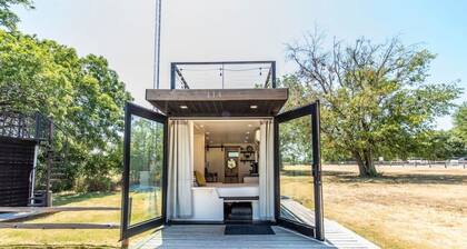 Honeycomb Container Home | "Pickleball Court!"