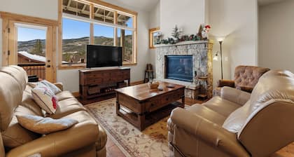 Walk-Out Patio and Deck with Beautiful Mountain Views; Shuttle Stop Nearby!