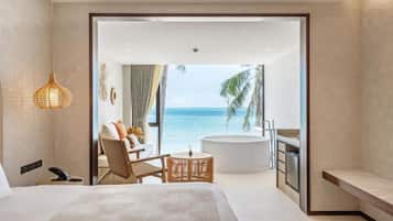 Sky Beachfront | 房內夾萬、書桌、免費嬰兒床、摺床/加床 (收費)