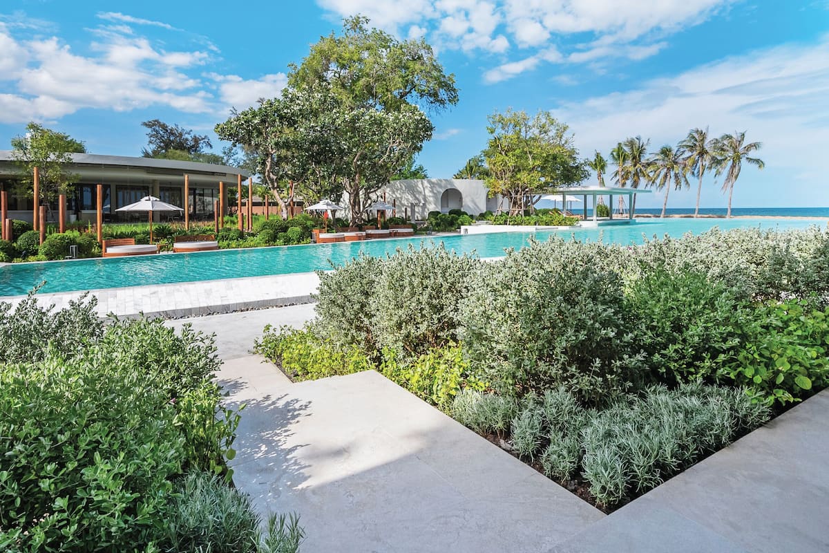 Mini Suite Pool Access Twin Room | Vista dalla camera