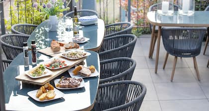 Luxury house with wellness area on the Moselle for 15 people, pet-friendly!