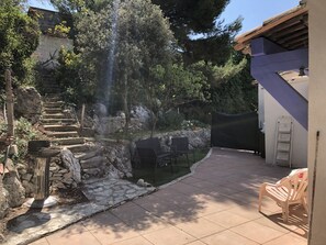 Terrace/patio - Seaside studio in La Couronne (Martigues)