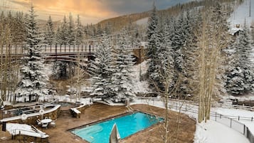 Una piscina climatizada