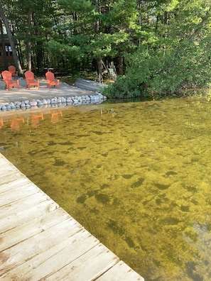 Property grounds - Bailey’s Rustic Lakehouse on beautiful, All-Sports Tee Lake in Lewiston, MI. (Lewiston)
