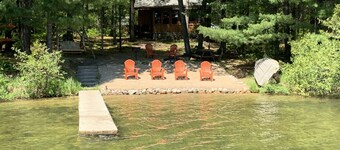 Bailey’s Rustic Lakehouse on beautiful, All-Sports Tee Lake in Lewiston, MI.