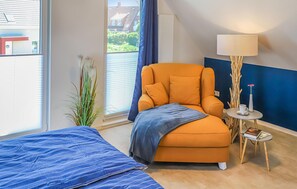 3 Schlafzimmer, Reisekinderbett, kostenloses WLAN, Bettwäsche