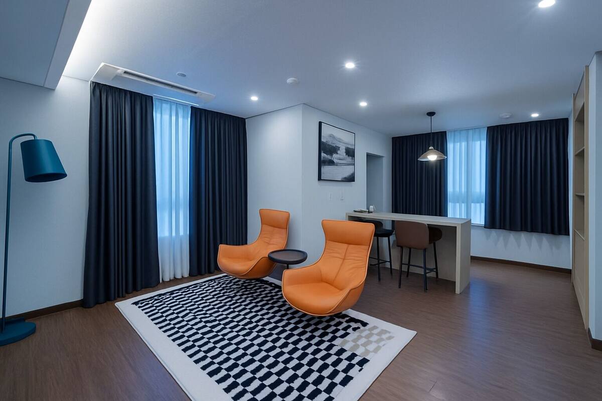 Suite Ocean Double, 1 Queen Bed | 客房内保险箱、办公桌、遮光窗帘、免费 WiFi