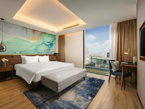 Phòng Suite, 1 phòng ngủ | 1 phòng ngủ, minibar, két bảo mật tại phòng, bàn