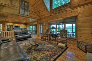 TV, fireplace, foosball, offices