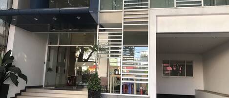 Fachada da propriedade