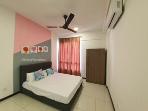 1 bedroom - ❤️ Private Master Bedroom | 2 Pax | Luminari ❤️ (Butterworth)