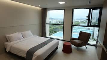 In-room safe, blackout drapes, free WiFi, bed sheets