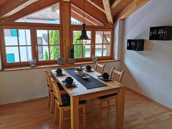 Dining - Spacious vacation apartment close to nature (Halblech)