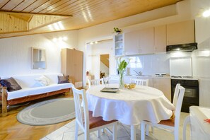 Apartment (Apartment Matic - Two-Bedroom Apartme) | Living room | Flat-screen TV - Apartment Matic (Dubrovnik)
