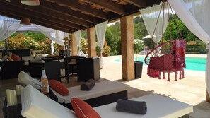 Alberca al aire libre 