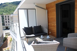 Property grounds - Beautiful apartment facing Prorel. In the town center. (Briançon)