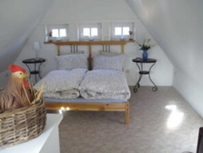 1 quarto, roupa de cama