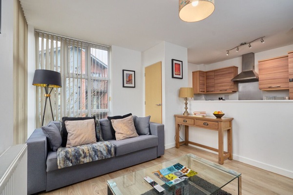 Large bright lounge area