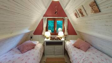 2 sovrum, resesäng och gratis wi-fi