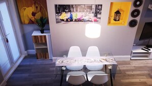 Essbereich im Zimmer