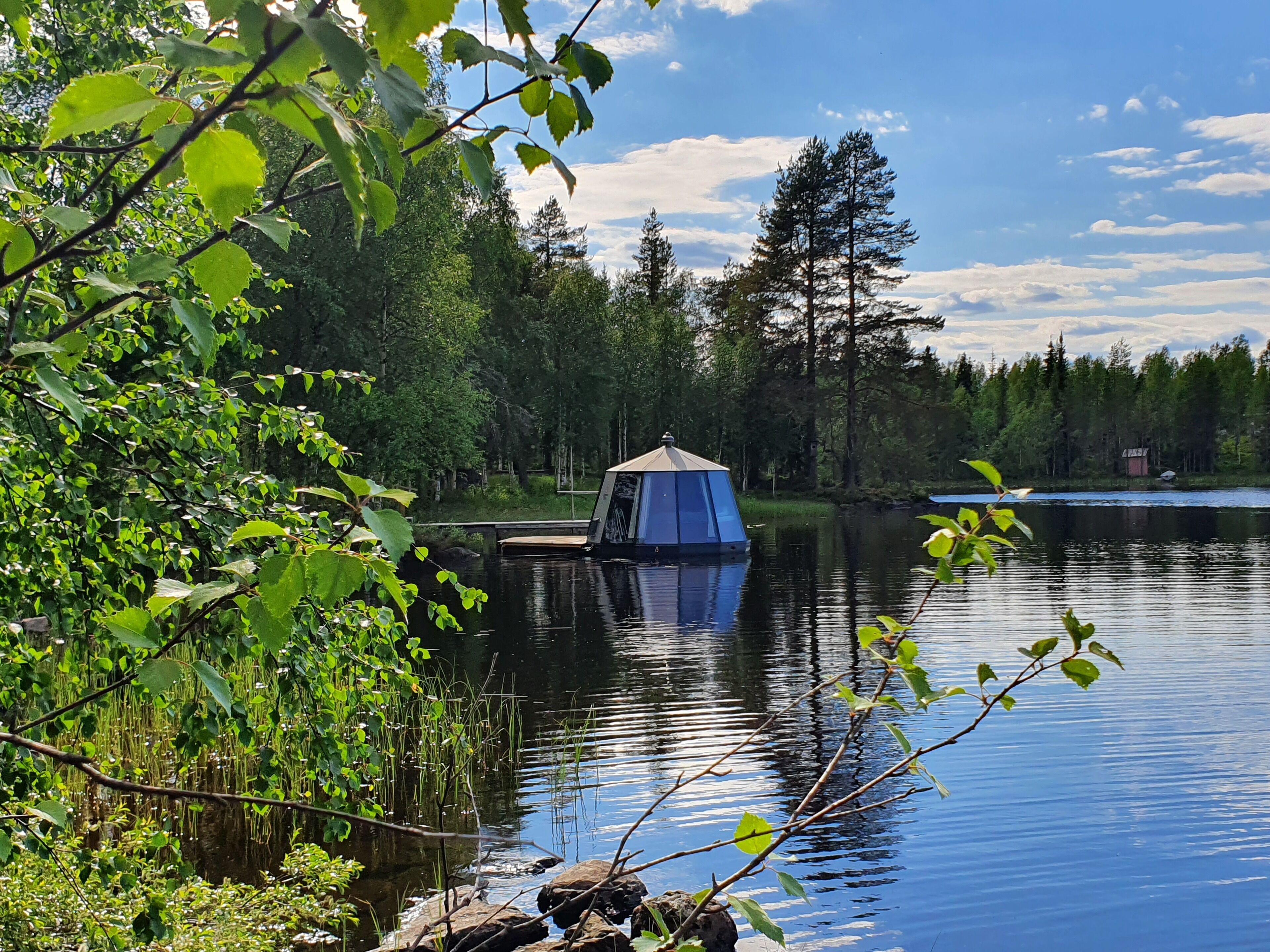 Façade de l’hébergement