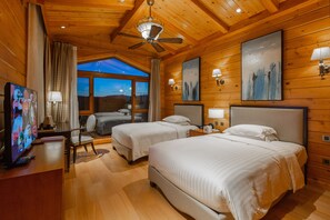 Swiss, Villa, Multiple Beds, Mountain View | 1 bedroom, in-room safe, individually decorated, individually furnished