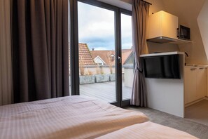 Comfort Studio Suite | Desk, blackout curtains, free WiFi, bed sheets - Wertschätzer Hotel - Krumme Str. (Detmold)
