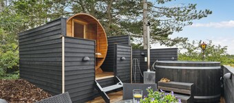 Gorgeous home in Knebel with sauna